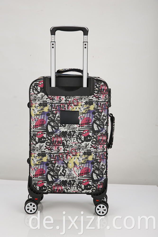 Printed Spinner Luggage Case